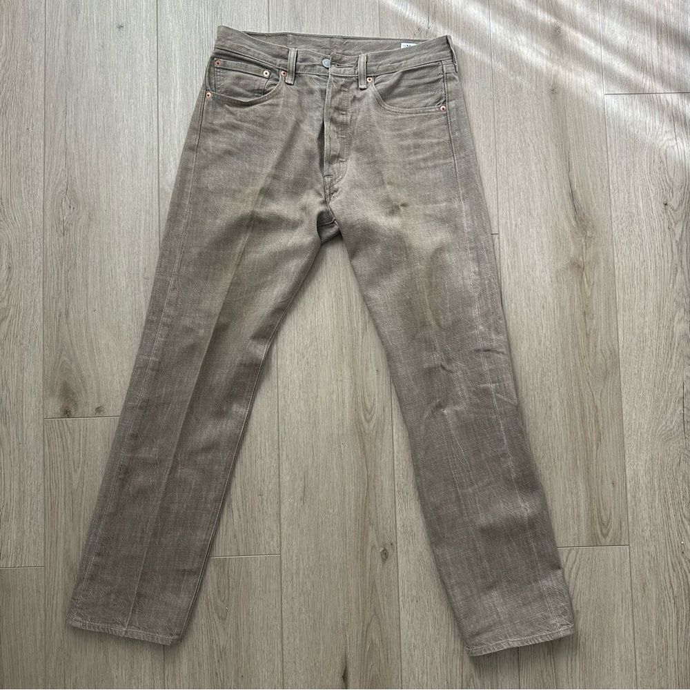Levi’s 501 jeans light brown